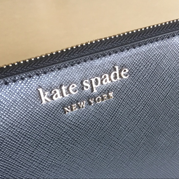 Kate Spade Cameron Black Leather Wallet - Picture 5 of 12
